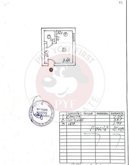 Metrou Eroii Revolutiei | Garsoniera | Semidecomandata | 15 mp | B11369 - 1
