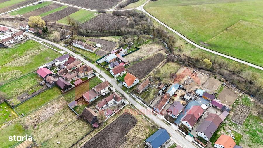 Ocazie: Casa cu Teren Generos de 790 mp in Marpod, jud. Sibiu |VIDEO - 13