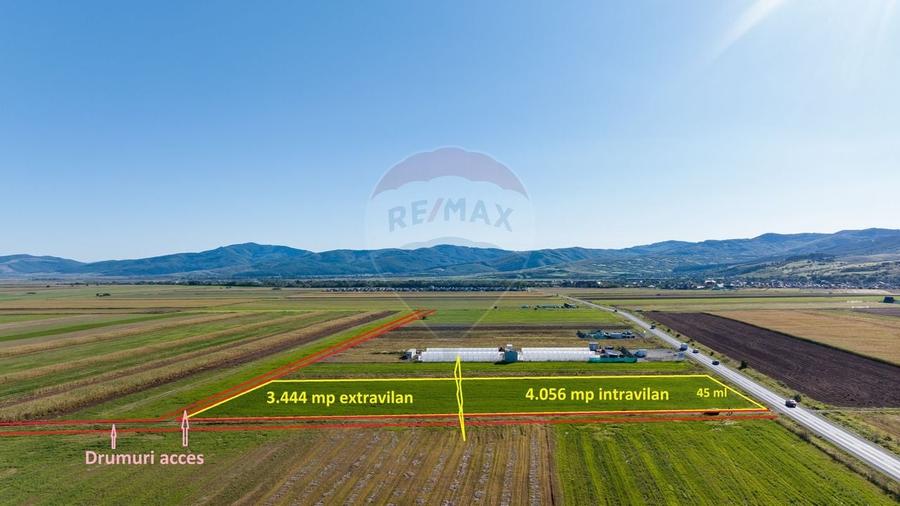 Teren comercial / industrial | 7,500mp Strada Zizinului | Tarlungeni - 1