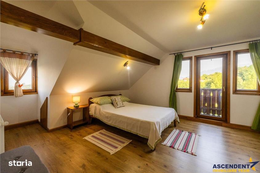 FILM! Casa+pensiune la cheie,1.742 teren de vis, Tohanita, Zarnesti, B - 8