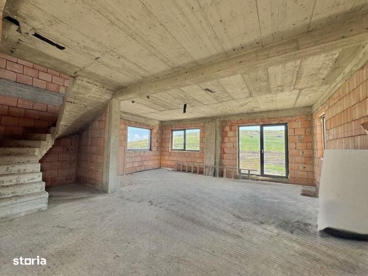 CASA INDIVIDUALA SEMIFINISATA DE VANZARE IN DEZMIR - 4 CAMERE - 500 - 5