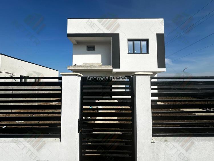 Casă nouă P+1E în comuna Berceni –4 Camere - 2 Bai