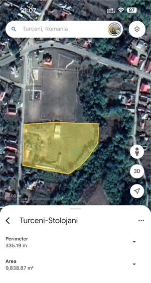 Casă cu 3 camere cu Teren 7170 Mp în Turceni