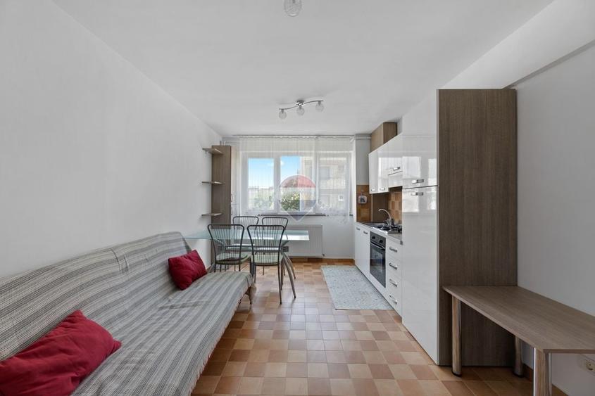 Apartament cu 2 camere semidecomandat, mobilat în Boul Roșu