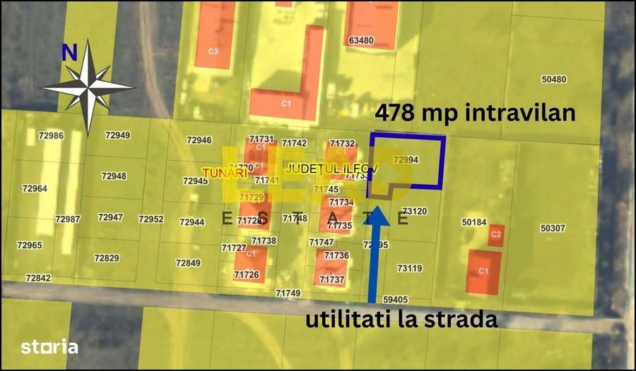 Spațiu comercial, în Tunari