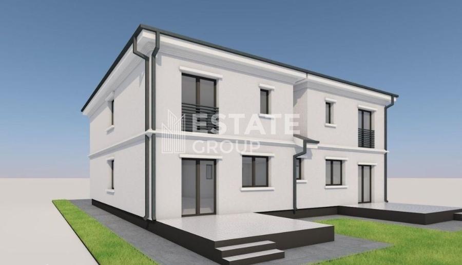 Duplex cu 4 camere cu Canalizare în Giarmata