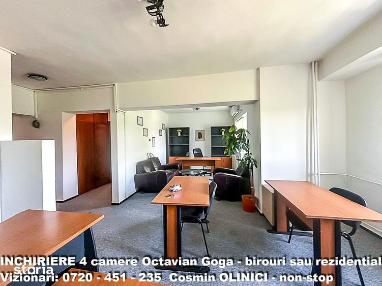 Inchiriere 3 camere Octavian GOGA ideal birouri sau rezidential - 2