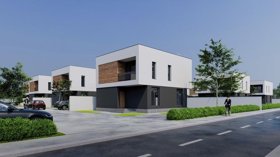 Casă individuală cu 4 camere cu Teren 375 Mp în Tunari