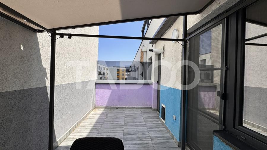 Apartament cu 3 camere de vanzare 80mp mobilat utilat terasa Turnisor - 13