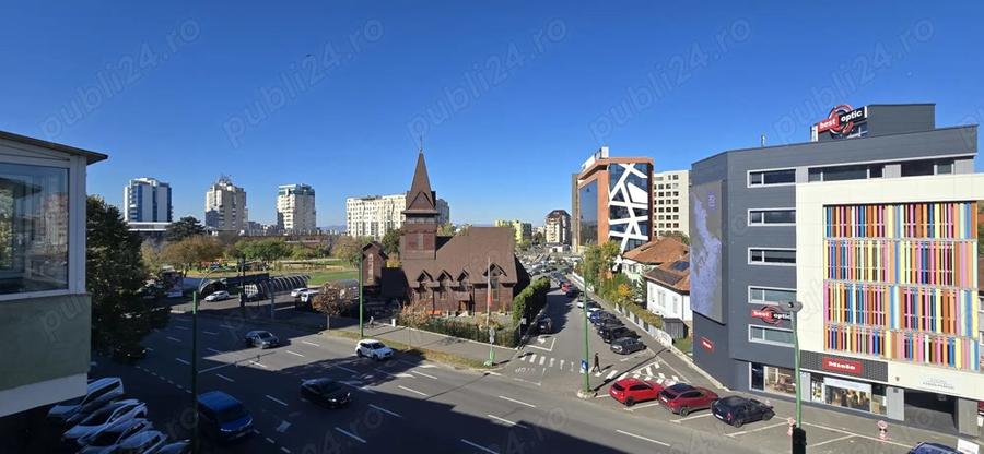 Proprietar, inchiriez apartament in Centrul Civic, 2 camere, decomandat. - 2