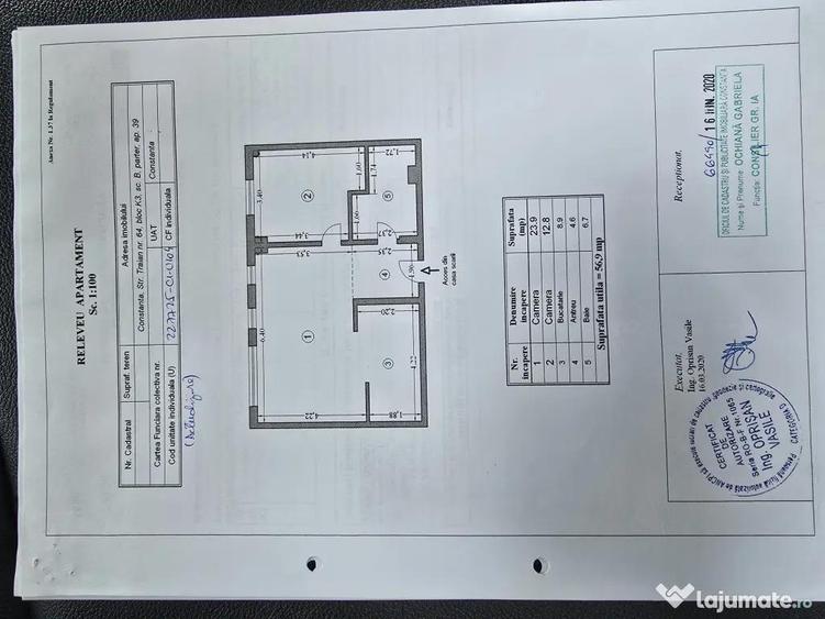 Proprietar apartament 2 camere Gara-Bcr - 1