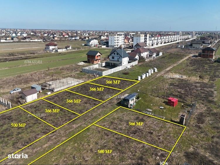 Teren intravilan constructie imediata, 4 loturi disponibile Berceni IF - 3