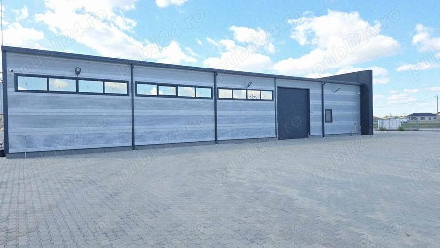 Teren cu hala noua de vanzare, parc logistic Salonta Bihor - 2