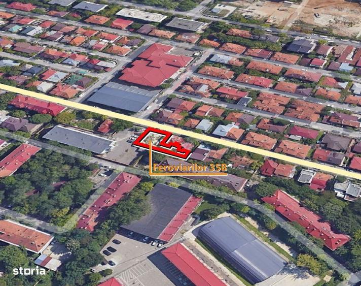 Teren 381 mp | Str. Feroviarilor - Domenii | Potential dezvoltare | Co - 2