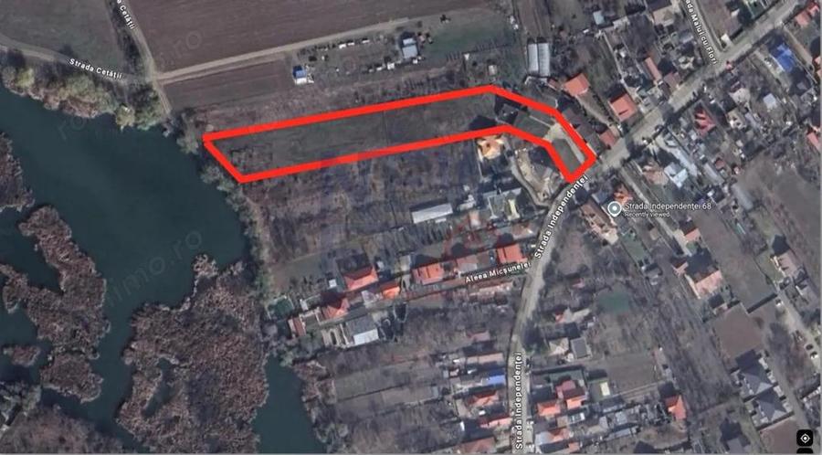 Teren 6.600mp cu deschidere la lac - zona centrala Corbeanca - 3