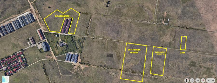 Teren de vanzare Intravilan pipera, 2000mp ,stradal- Bellemonde , deschidere 24m - 3