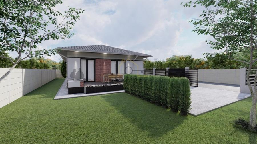 Nou! Casa parter 4 cam, 100mpu, 400mpt, toate utilitatile, placa! - 7