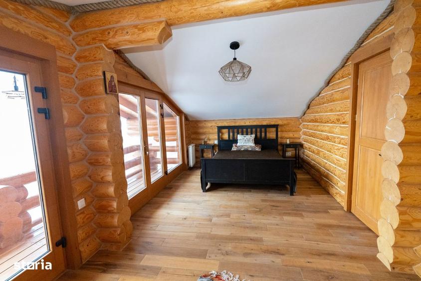 Casa premium din bu?tean,construita cu responsabilitate 980 mp teren - 12