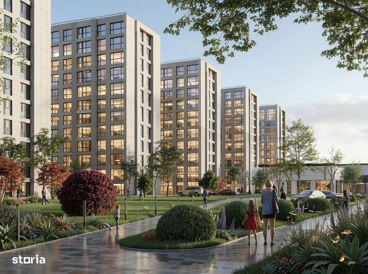 Studio 44 mp geamuri mari, incalzire pardoseala, centrala proprie - 1