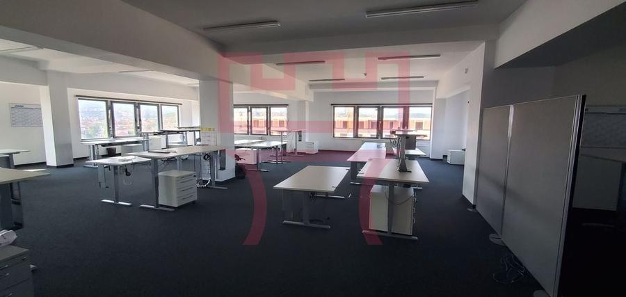 Spatiu  birouri amenajat + mobilier zona Garii 200 - 850mp cu panorama - 7