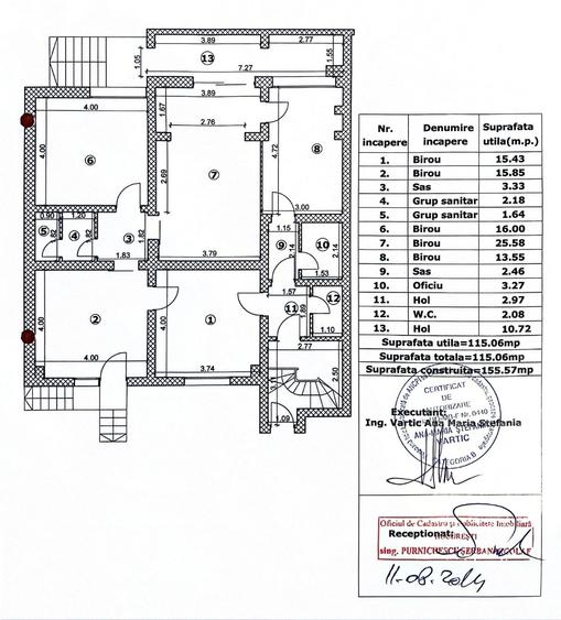 Apartament 4 camere Cartier Domenii - 10 min Arc  de Triumf - 6