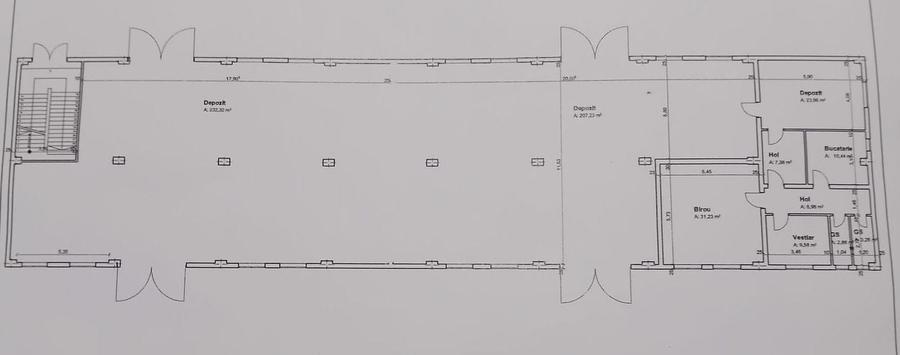 Spațiu industrial de &icirc;nchiriat - 1.690 mp, acces TIR- zona Fratelia - 29