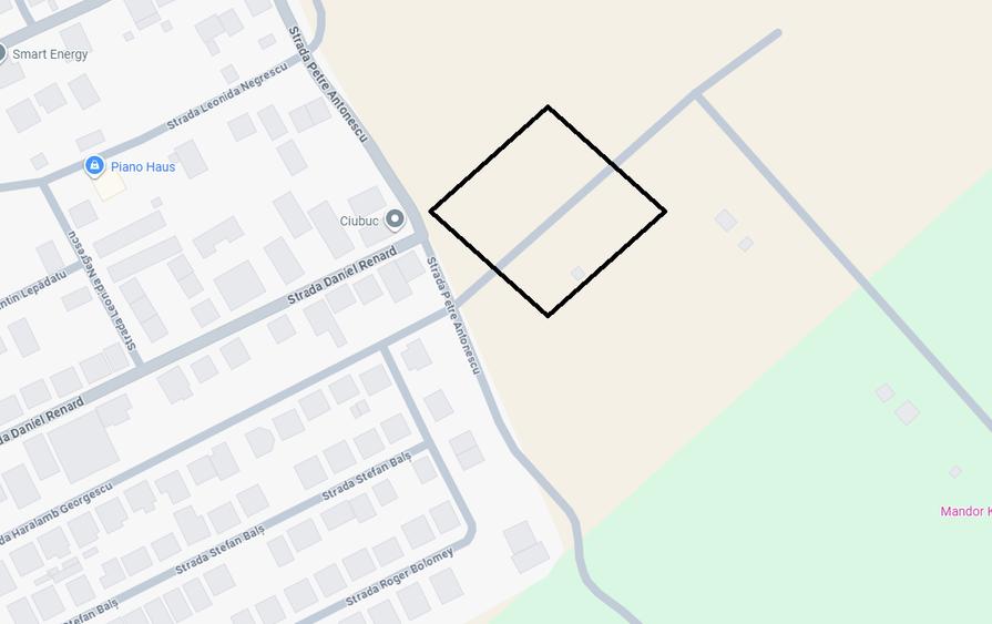 Teren intravilan – 8.350 mp – Cartierul Arhitectilor – PUZ aprobat - 2