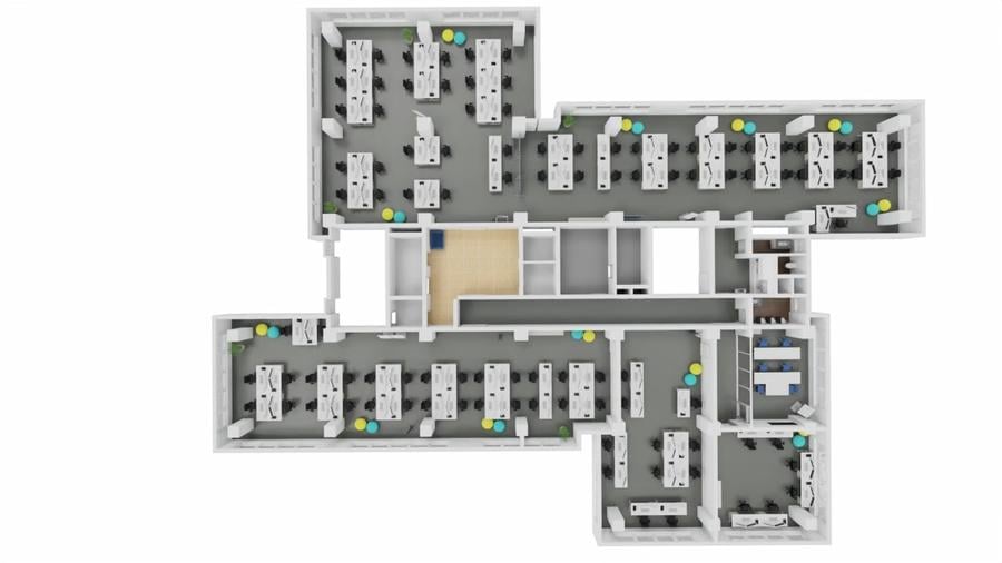 Comision 0 % - Spatiu de birou open space cu 5 parcari - 9