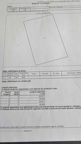 Teren 618 mp intravilan Valea Lupului, Iasi - 3