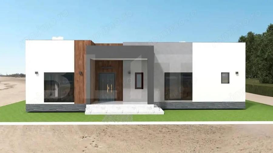 Casa plan parter,119mp utili, 500mp teren,Paulesti - 4