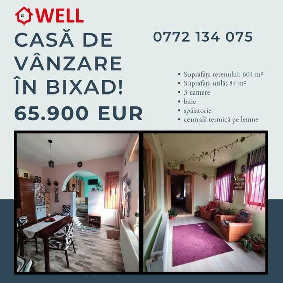 Casă de vânzare în Bixad! - 1