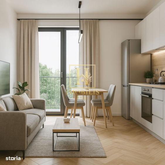Apartament NOU 2 camere open space 43 mp Bucium 66500 euro - 1