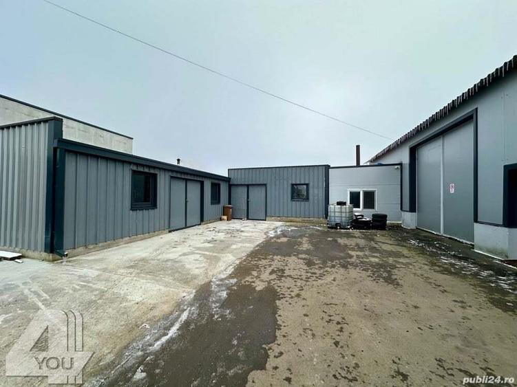 Hala industriala 1000 mp cu teren 3100 mp,curte betonata ?i pietruita - 16