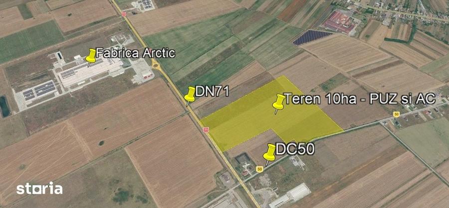 Teren de 99330 mp, în Ulmi