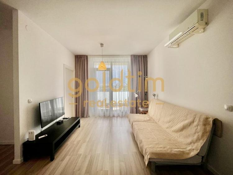 Apartament cu 2 camere semidecomandat, mobilat în Pipera