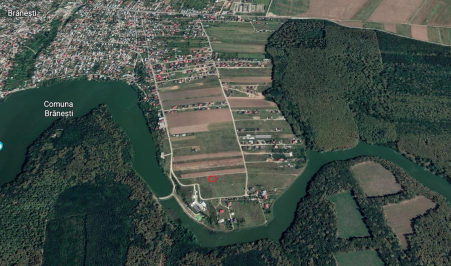 Teren Construcții intravilan de 500 mp, în Brănești