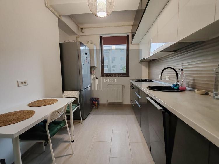 Apartament cu 3 camere decomandat, mobilat în Theodor Pallady