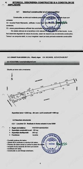 Casă cu 5 camere cu Teren 3650 Mp în Sutești