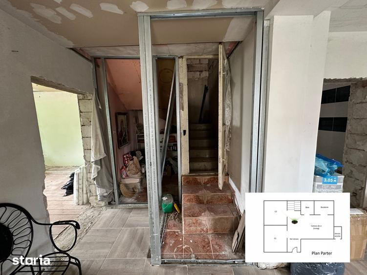 Casă cu 5 camere cu Teren 1000 Mp în Nojorid