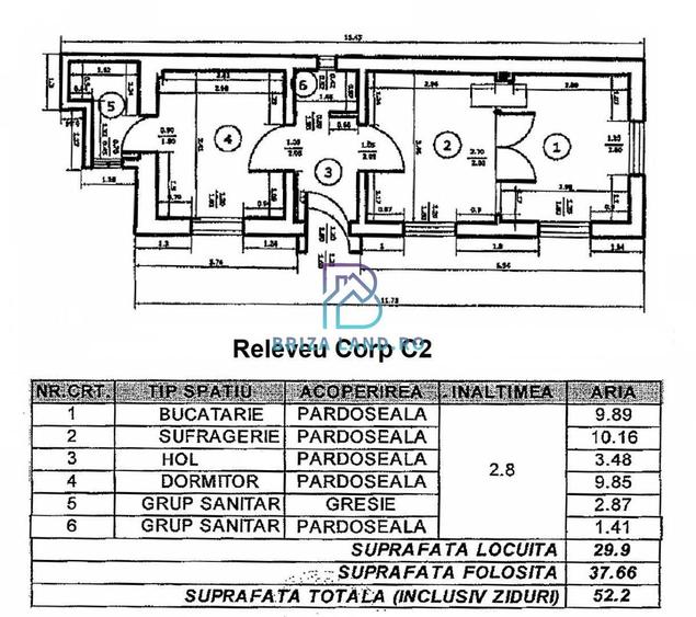 1 Mai, Domenii, casa 2 corpuri, total 4 camere, 3 bai, 2 bucatarii, teren 118mp - 19