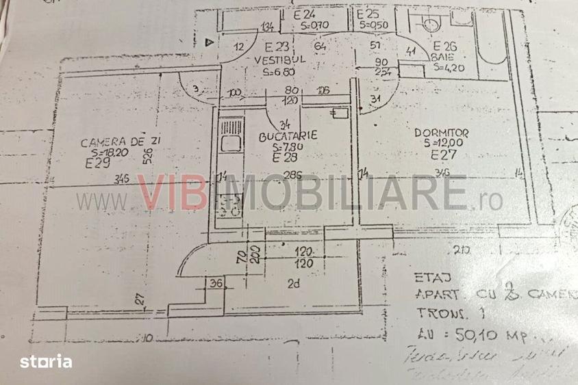 Vanzare apartament 2 Camere Tineretului, renovat, bloc 4 etaje - 1
