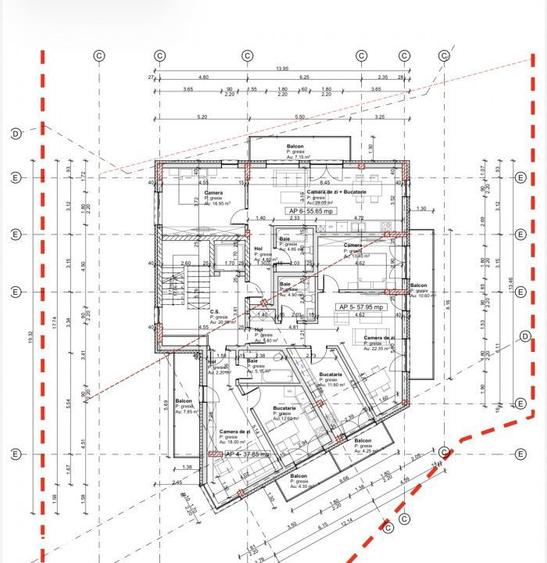 Teren pentru bloc, 1082 mp, HCL, Manastur - 2