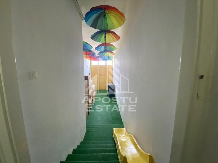 Casa partial mobilata, curte proprie,  zona Lunei - 8