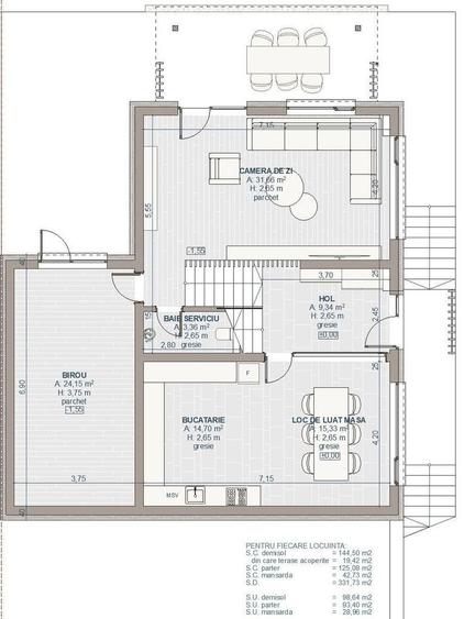 0% comision la cumparare, Casa 245 mp utili in Salicea - 4