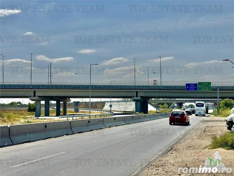 Teren industrial de vanzare pentru hale langa A0 Bragadiru - 11