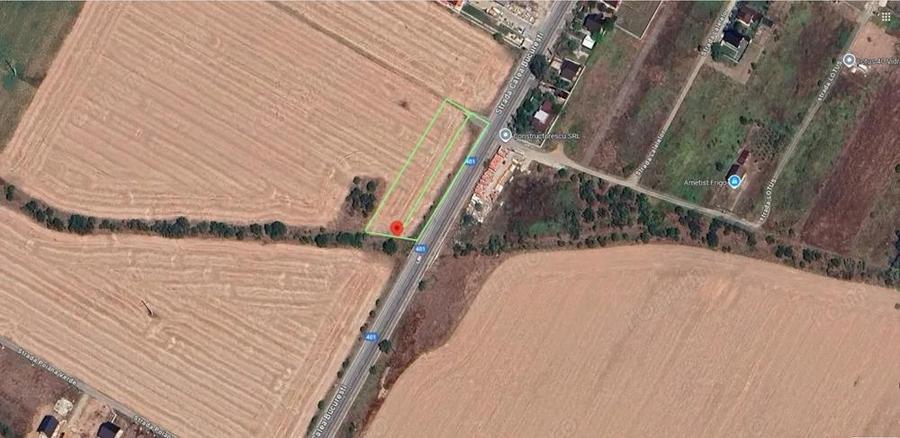 Teren Ideal Spatiu Comercial Berceni Vidra | 2709mp -utilitati | #MG17 - 1