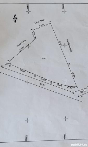 Vand 1000mp intravilan deschidere 48 m Varvoru de jos (Ciutura) - 1