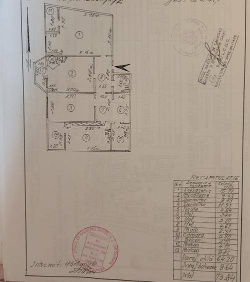 3 Camere Siderurgistilor etaj 3 imbunatatit - 13