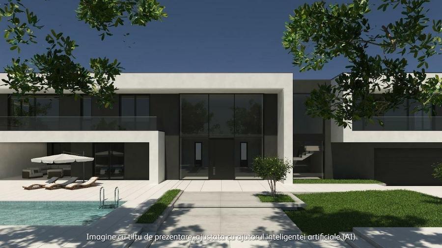 Casa de lux moderna cu 12 camere si piscina - Design minimalist inspirat din Mia - 7