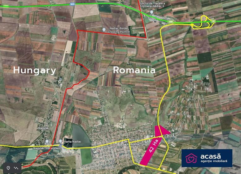Teren Construcții intravilan de 411749 mp, în Periferie